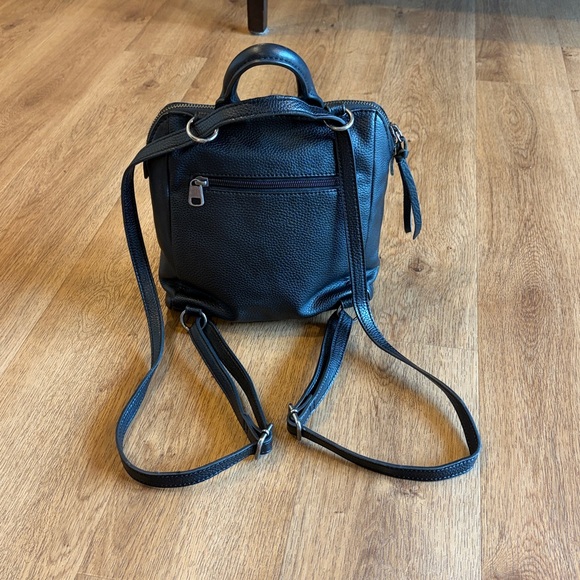 The Sak Black Leather Backpack main image 4
